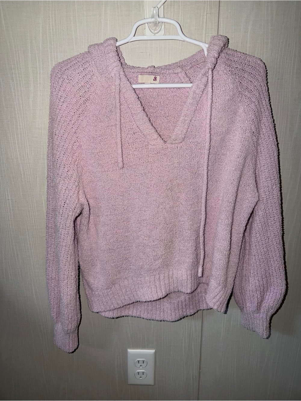 SO V-Neck Pullover Sweater - Lilac